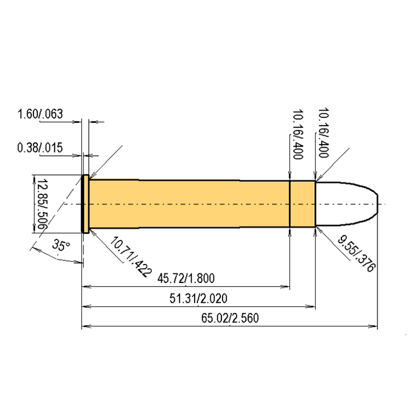 .375 Win. Catridge Dimensions