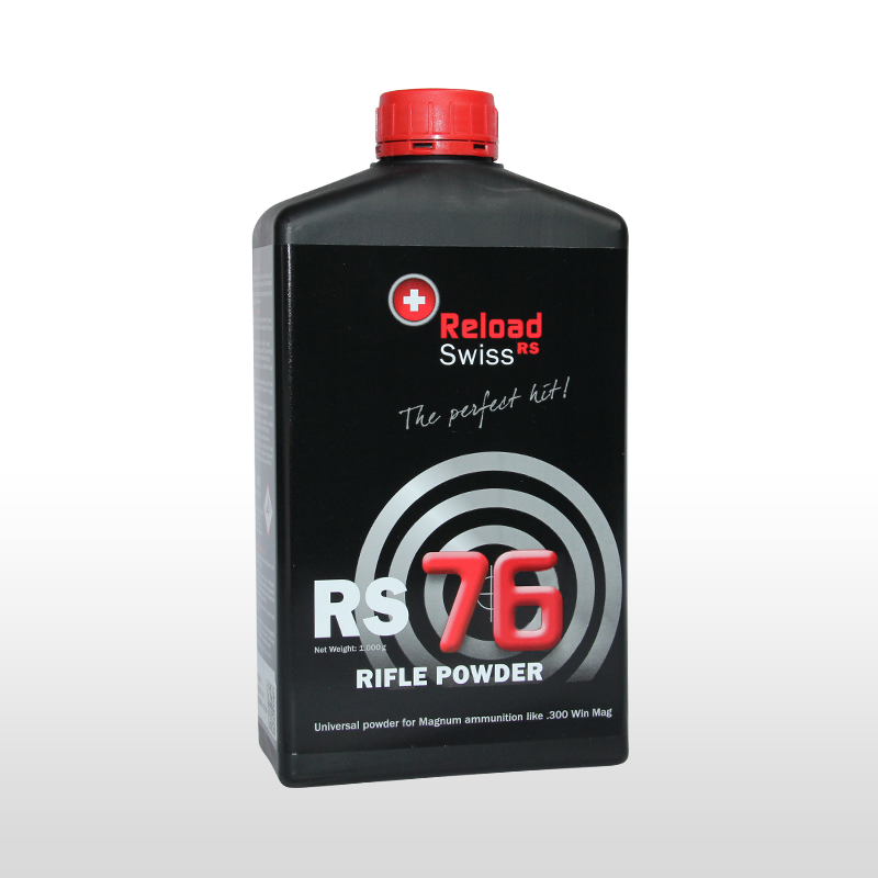 ReloadSwiss RS 76 Powder Load Data