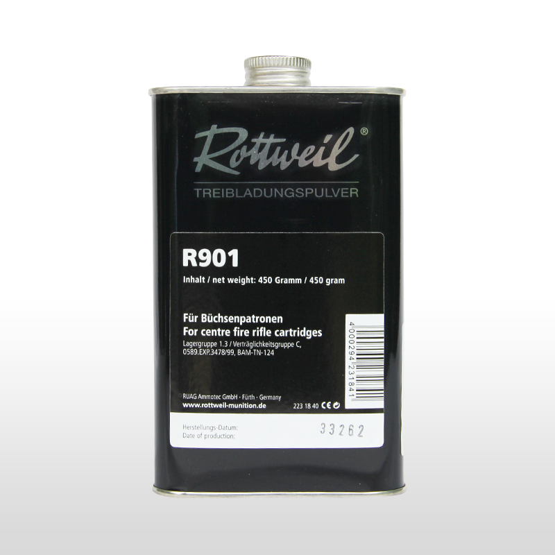 Rottweil R 901 Powder Load Data