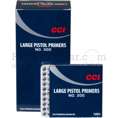 CCI No. 300 Large Pistol (LP) Primers 