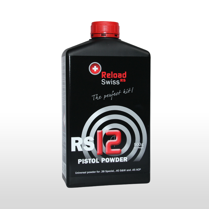 ReloadSwiss RS 12 Powder Load Data