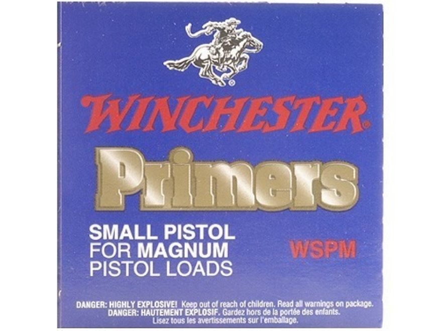 Winchester WSPM Small Pistol Magnum (SPM) Primers