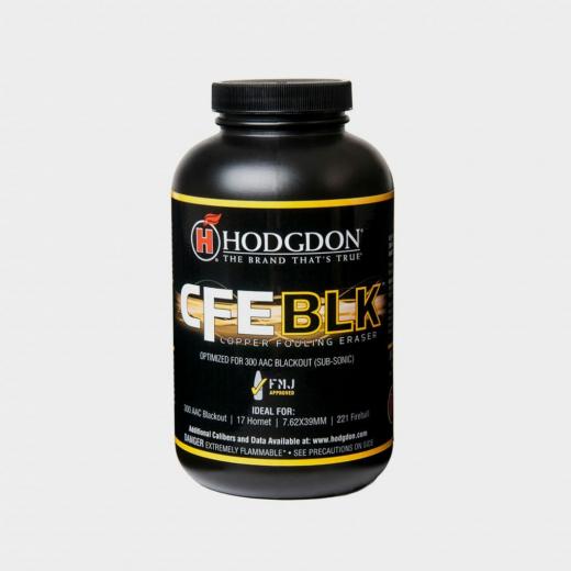 Hodgdon CFE BLK Powder Load Data