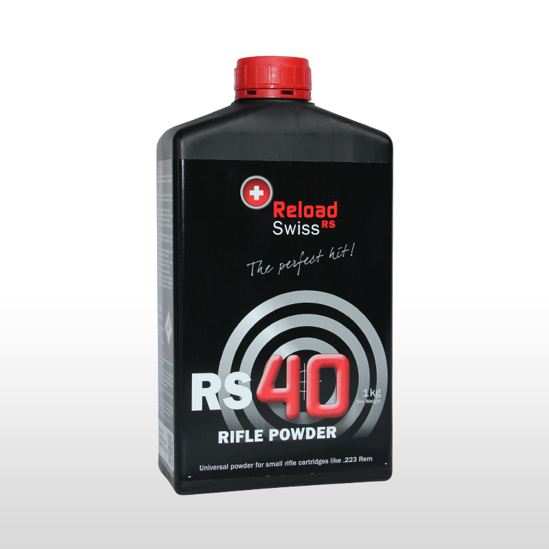 ReloadSwiss RS 40 Powder Load Data