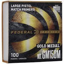 Federal GM150M Large Pistol (LP) Primers