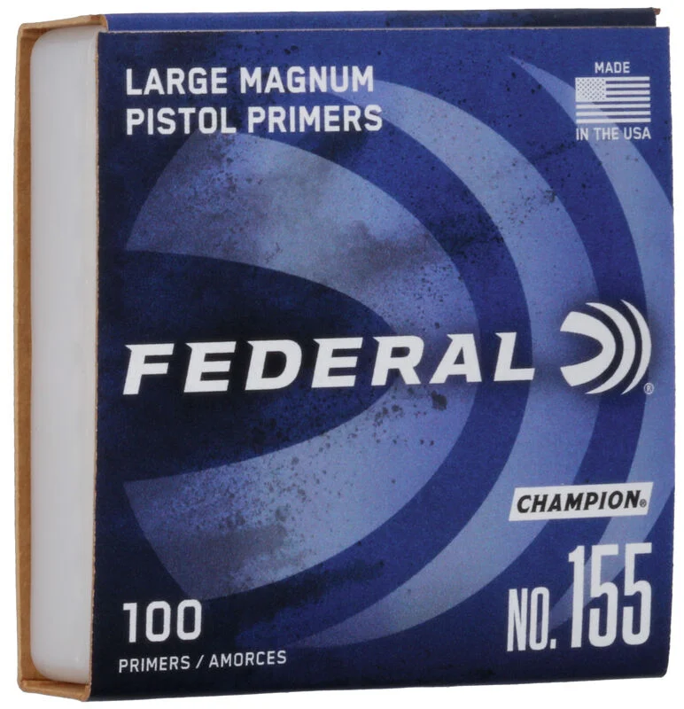 Federal Champion Large Magnum Pistol Primers 