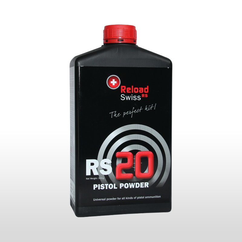 ReloadSwiss RS 20 Powder Load Data