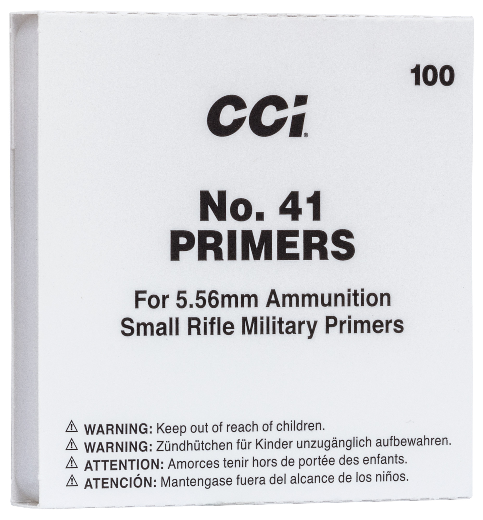 CCI No 41 Small Rifle (SR) Primers 