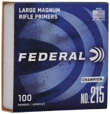 Federal No. 215 Large Rifle Magnum (LRM) Primers