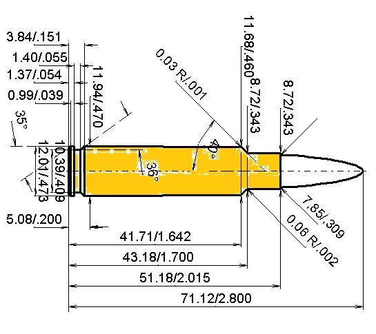308 Ackley Improved Catridge Dimensions 308 Ackley Improved Catridge Dimensions