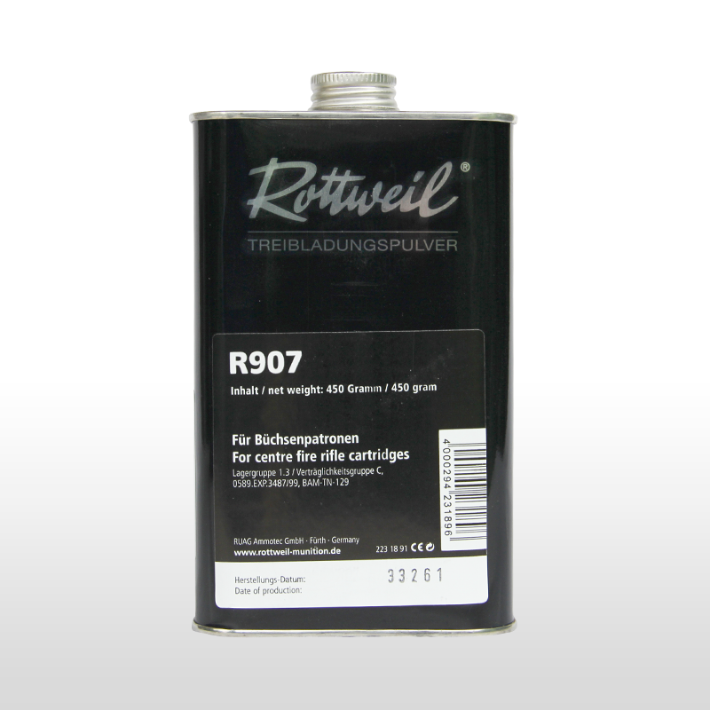 Rottweil R 907 Powder Load Data