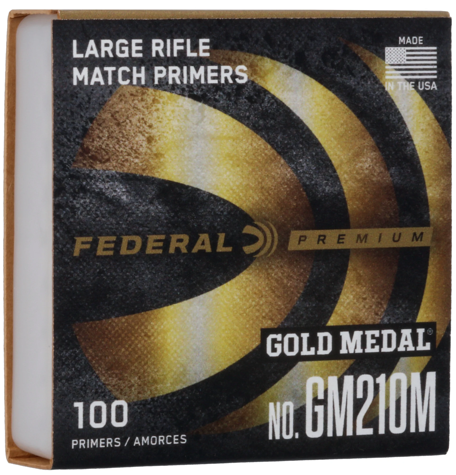 Federal GM210M GoldMedal Large Rifle Match Primers 