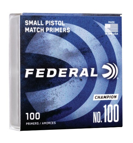 Federal No. 100 Small Pistol (SP) Primers