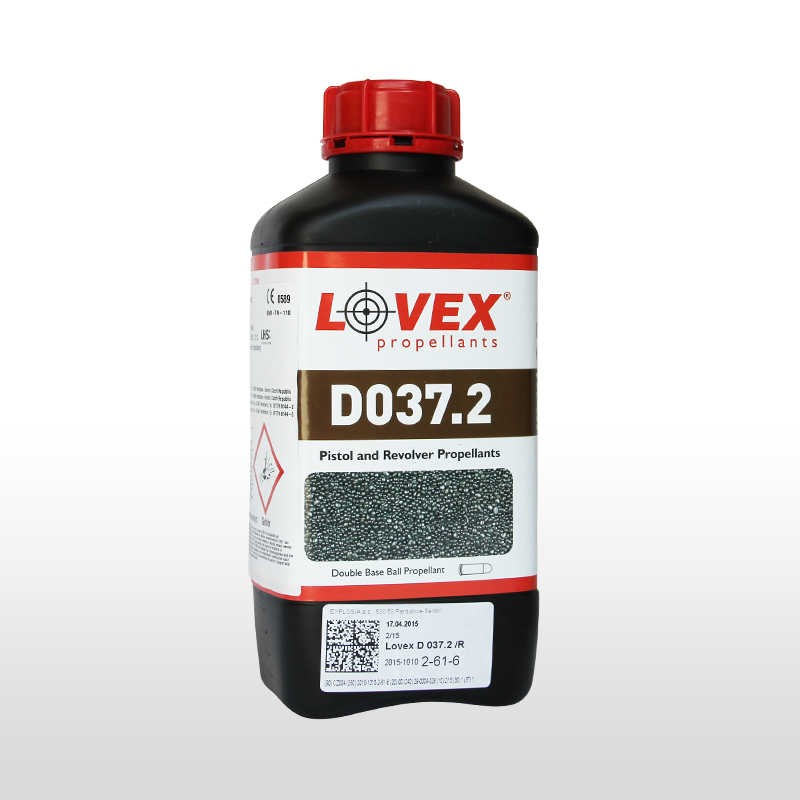 Lovex D037.2 Powder Load Data