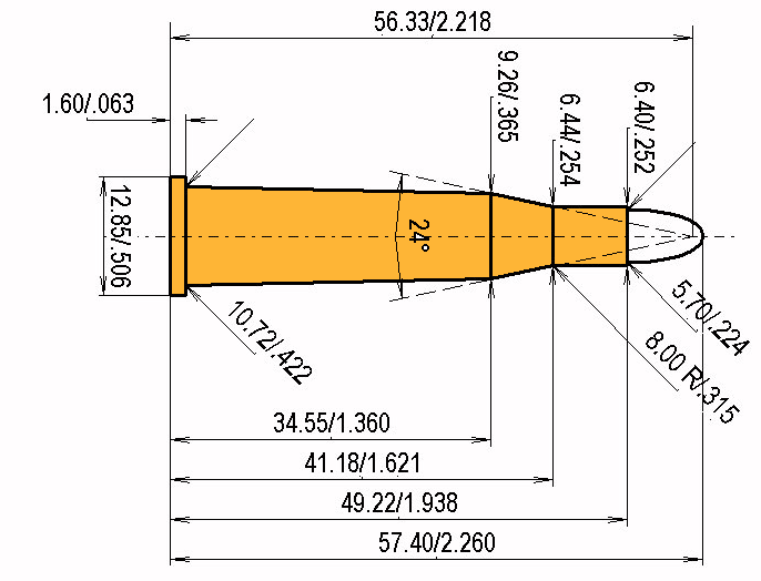 Caliber .219 Zipper Reloading Data